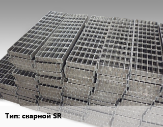 Решетчатый настил сварной SR 30х3, м, изготовление цена от 9441 сом / м, где купить, условия доставки в Оше и Ошской области